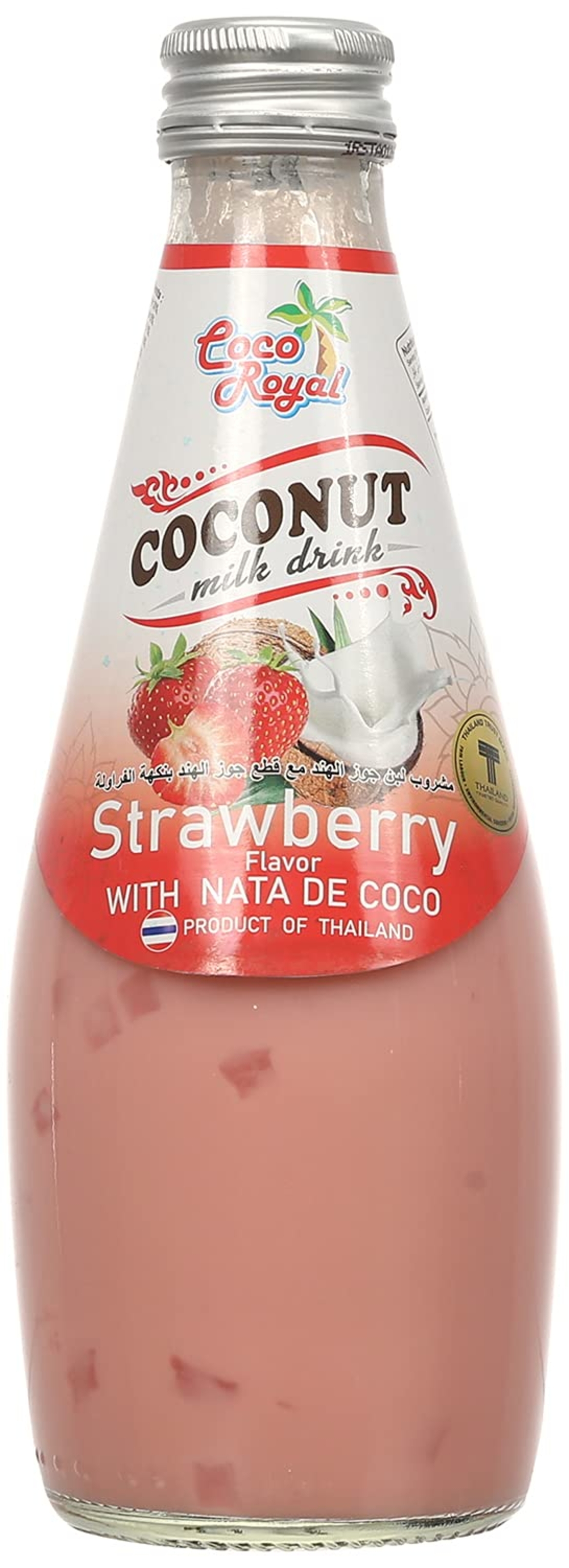 Coco Royal Coconut milk with jelly (strawberry flavor) 290ml