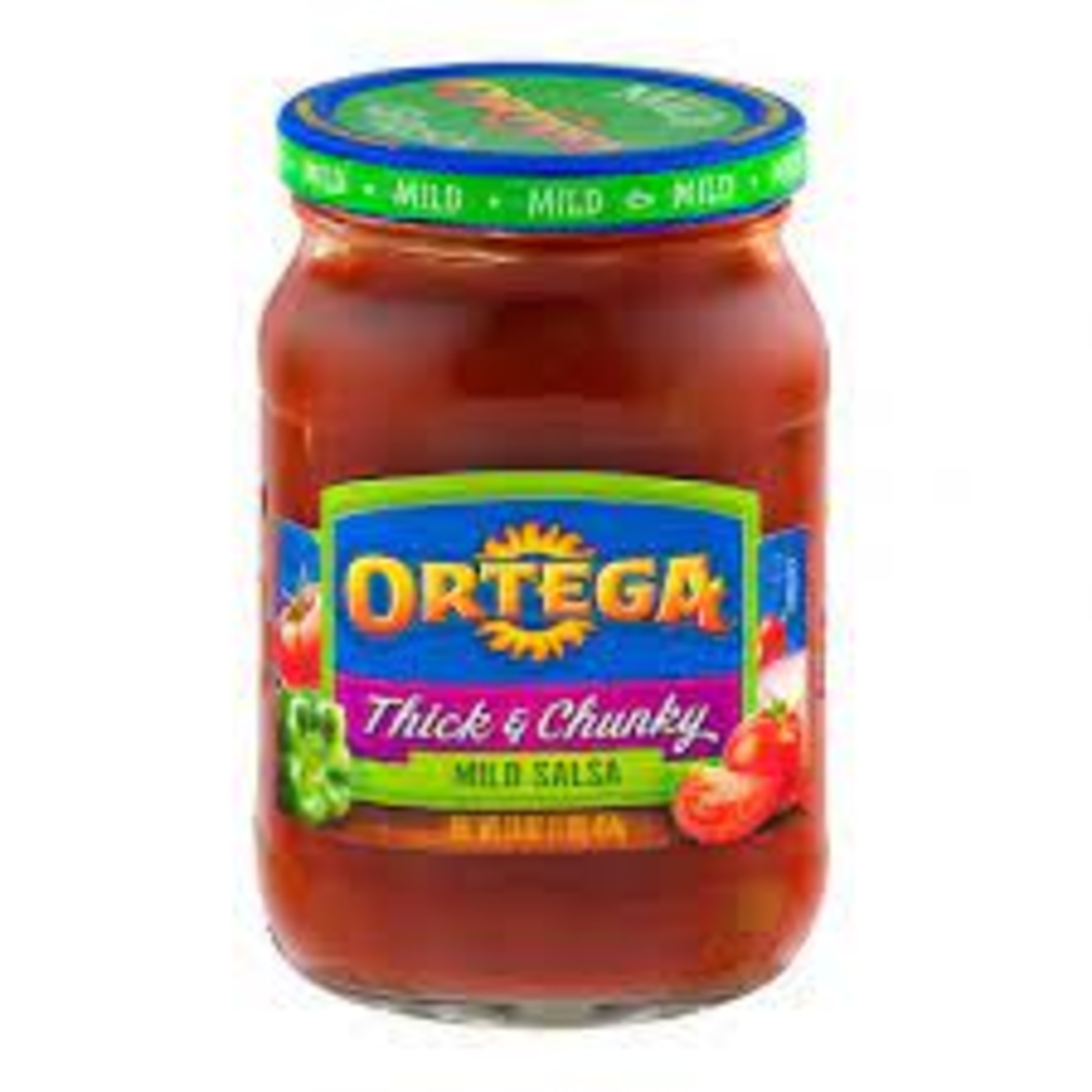 Salsa with mild spiciness
