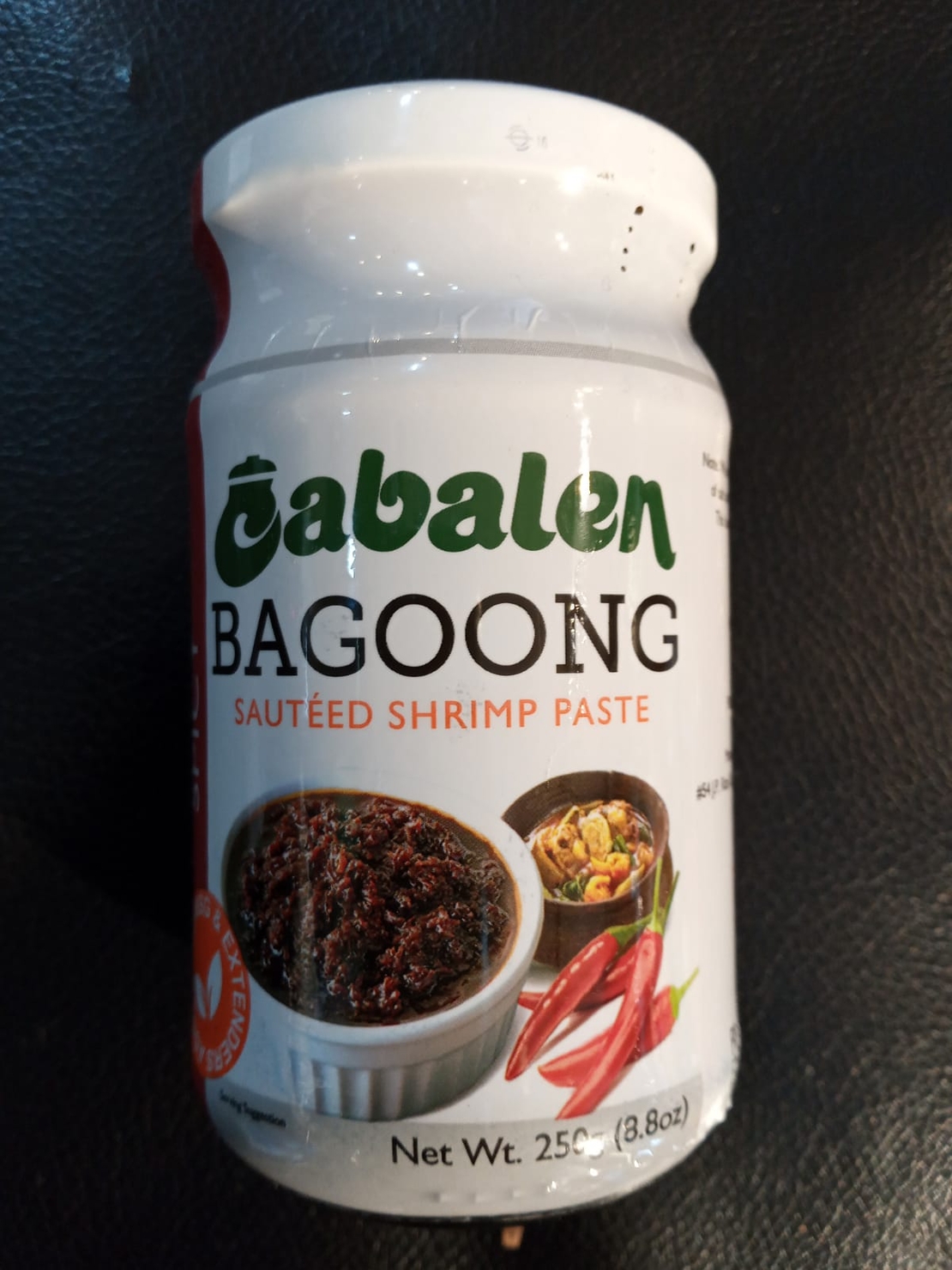 Cabalen bagoong shrimp paste spicy 250 grms.