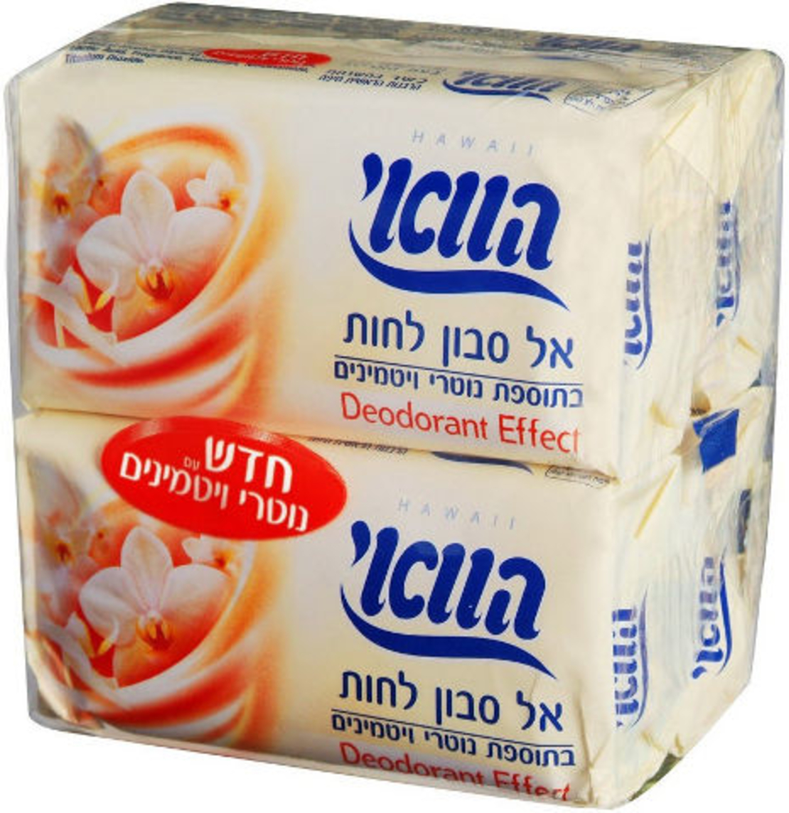 Hawaii Soapless Soap with Nutri Vitamins 4x100gr
