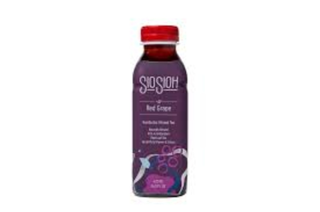 kombucha infused tea red grape flavor