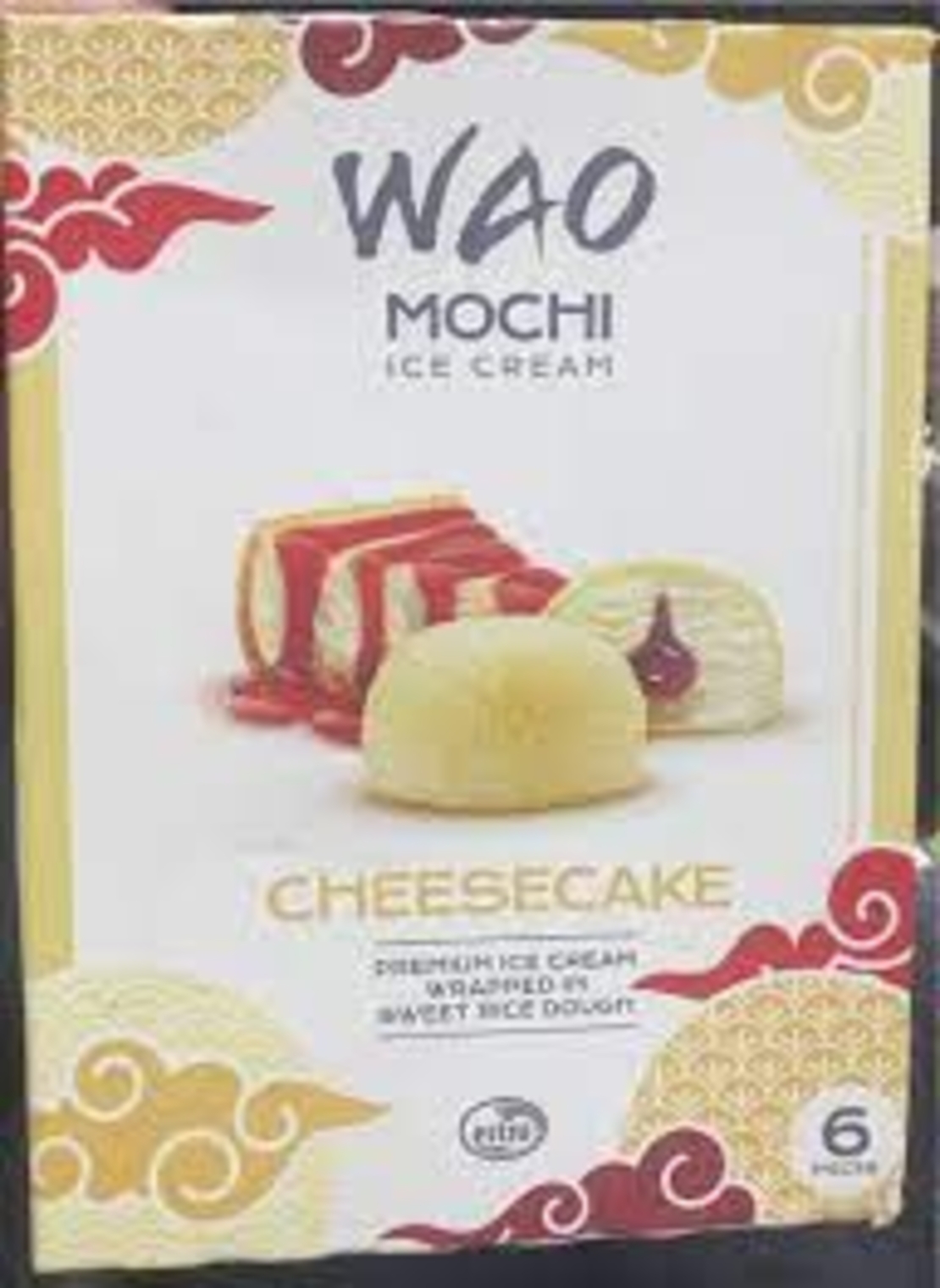 wao mochi ice cream cheese cake