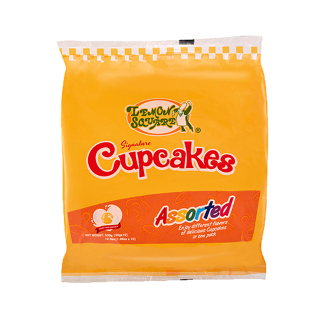 Lemon Square - Signature Cupcakes - Assorted Flavors (30g x 10)