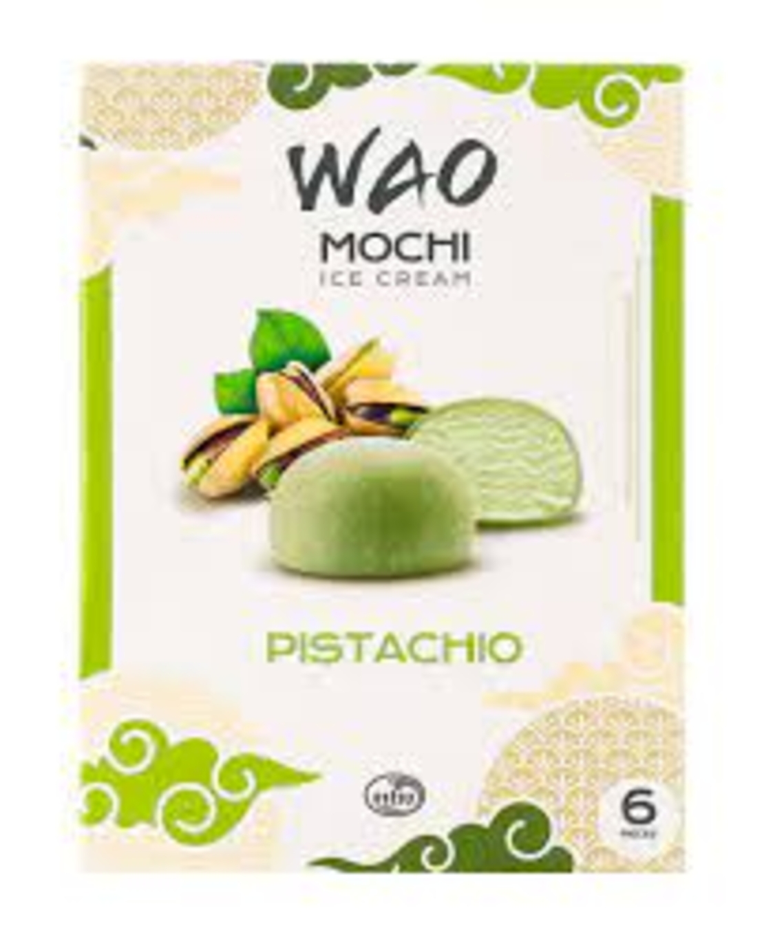 wao mochi ice cream pistachio