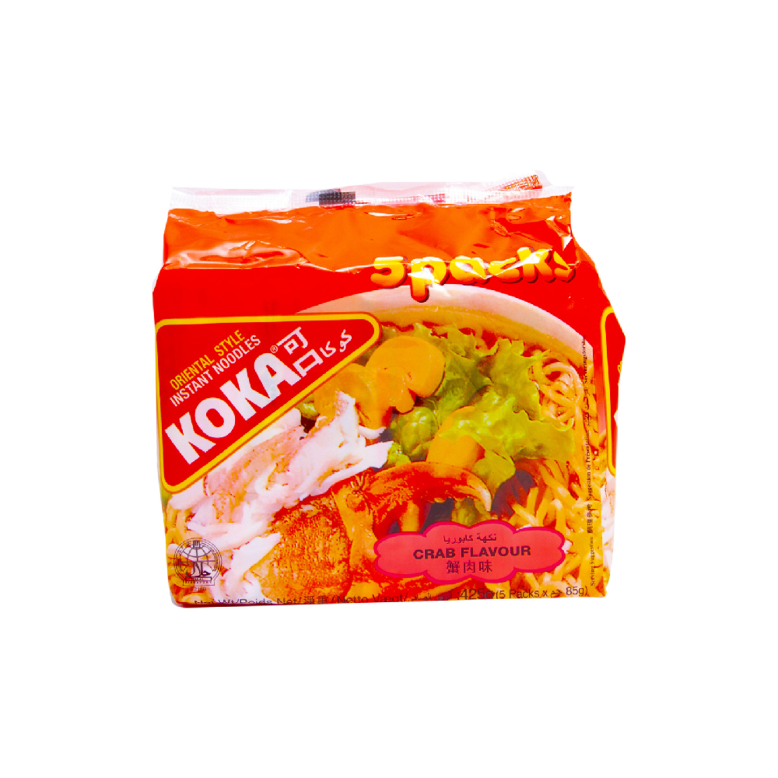 KOKA- crab flavour noodles