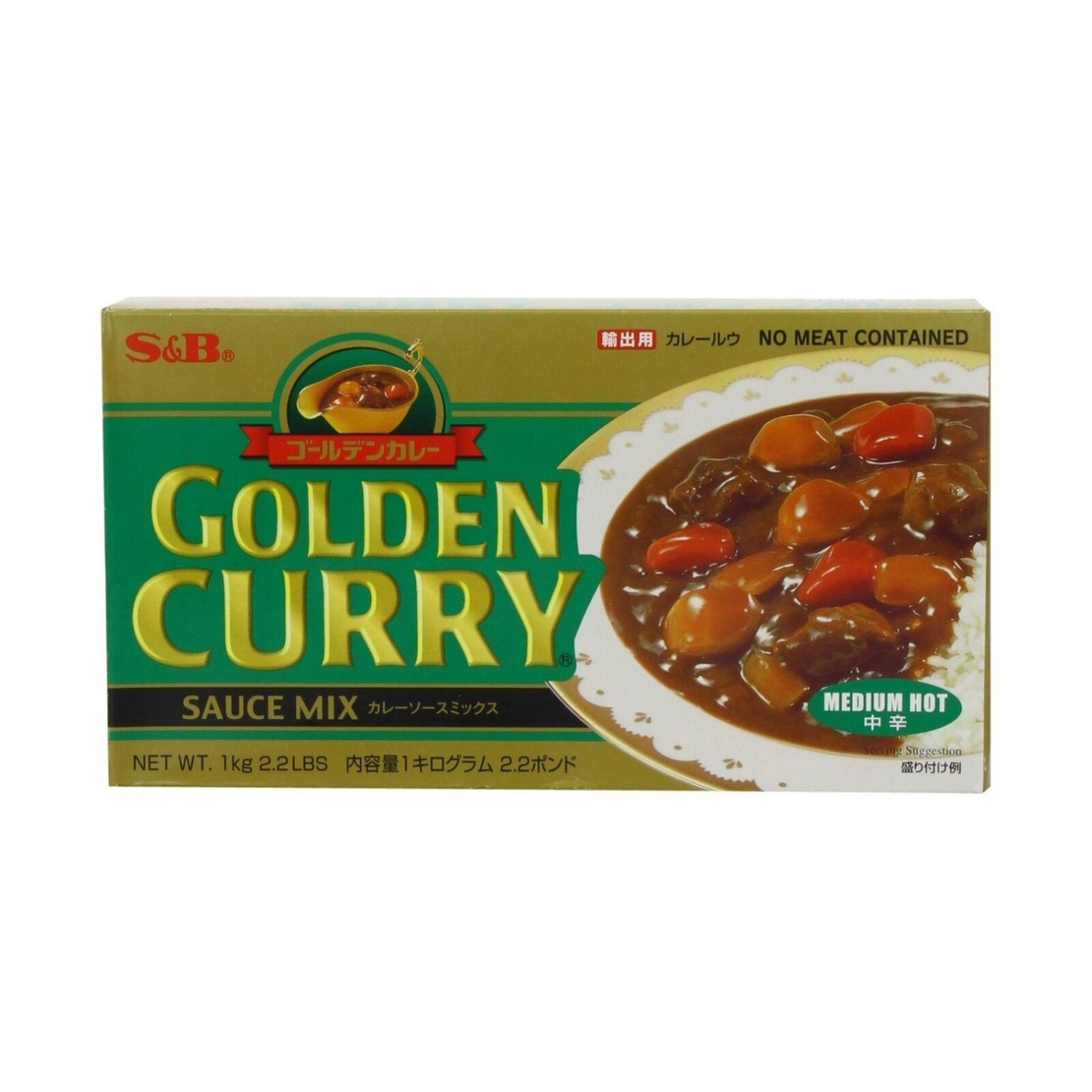 S&B Golden Curry Japanese Curry Mix 1 kg