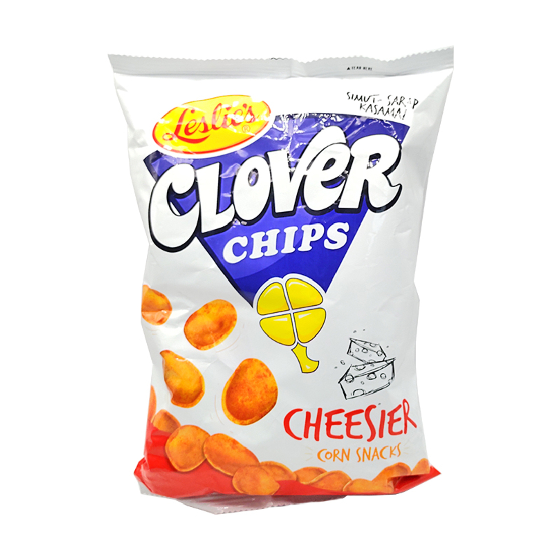 Clover Chips Cheesier Corn Snacks 85g