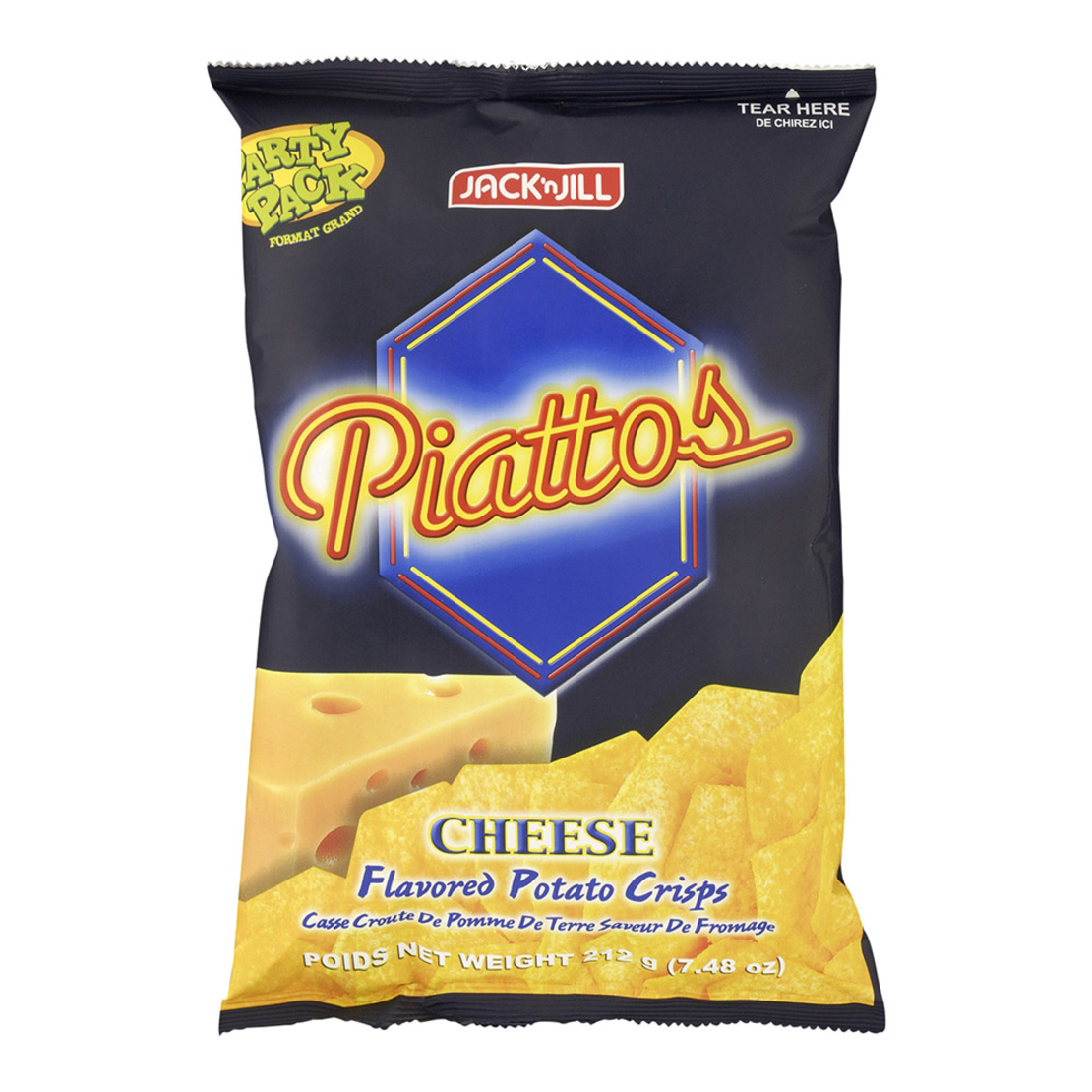 Piattos cheese flavored 212grms