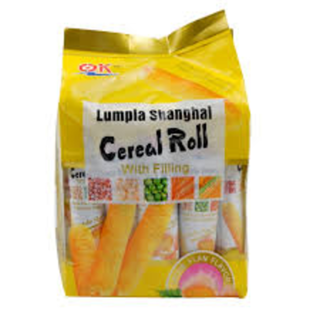 Lumpia Shanghai Cereal Roll Leche Flan Flavor 180grms