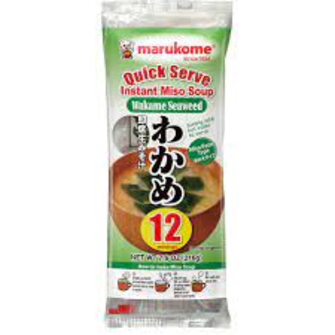 quick serve miso soup wakame