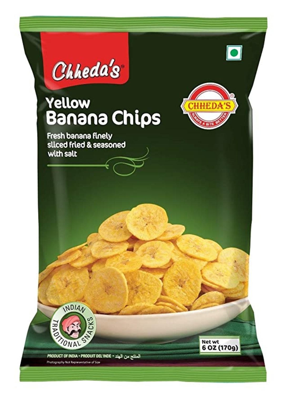 Chheda's - Yellow Banana Chips 170g