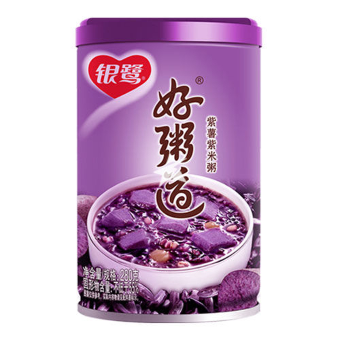 Purple Sweet Potato and Purple Rice Congee 280grms