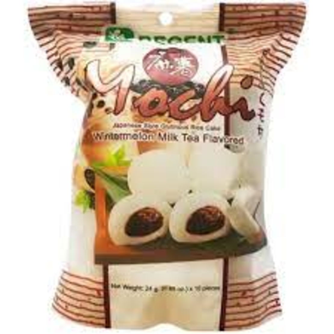 Mochi wintermelon milk tea flavored 24grms