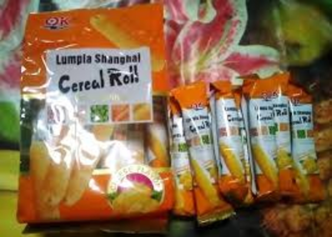 Lumpiang Shanghai Cereal Roll Pizza Flavor  180grms