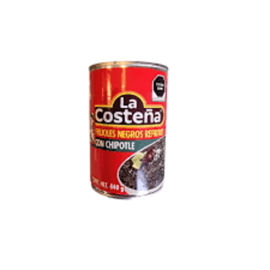 refried black bean with chipotle