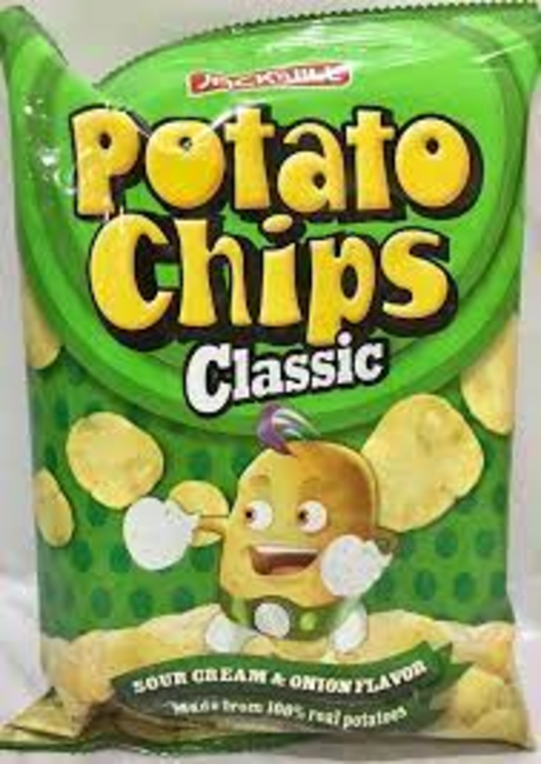 Potato Chips Classic - Sour Cream & Onion Flavor 60g