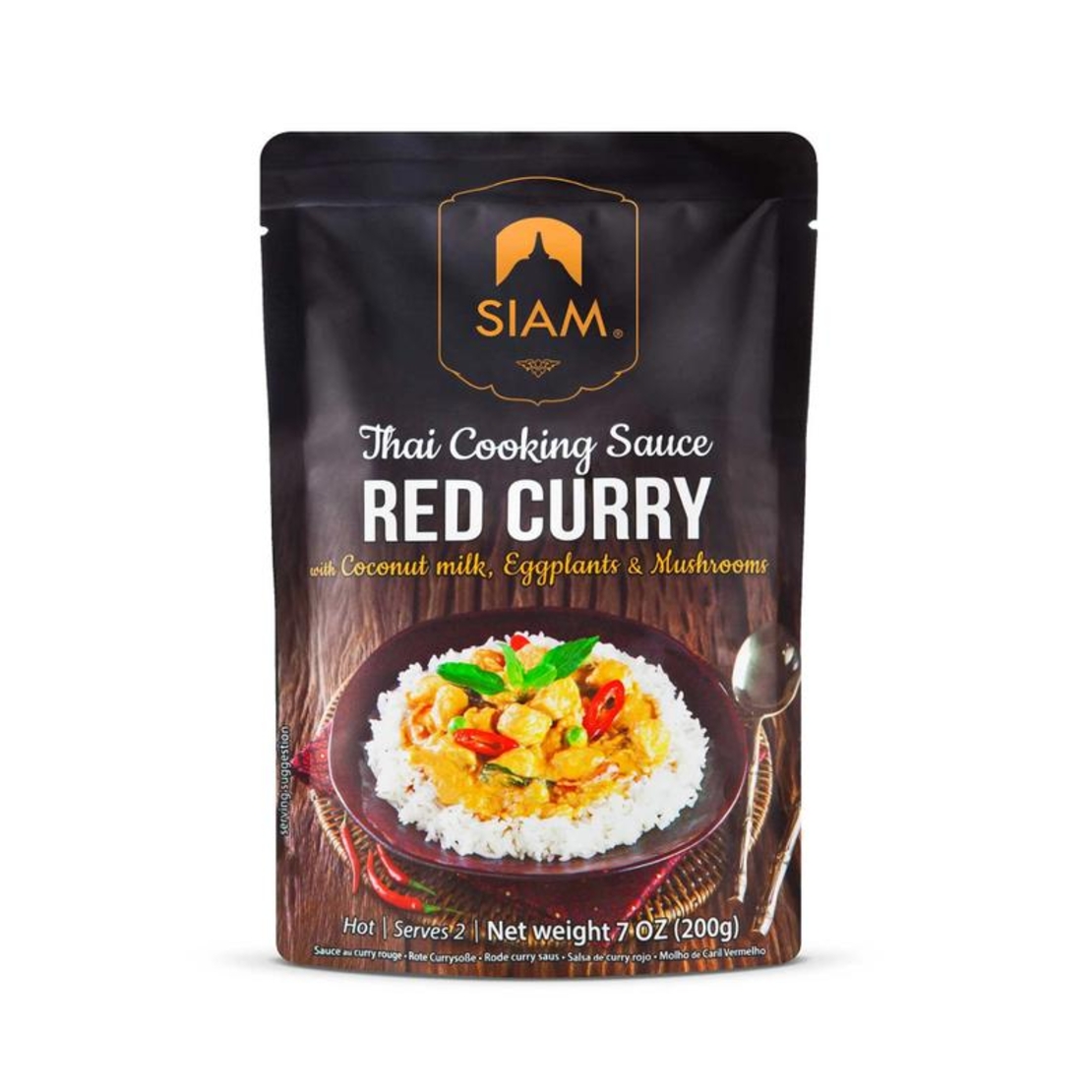 SIAM- red curry- thai cooking sauce 