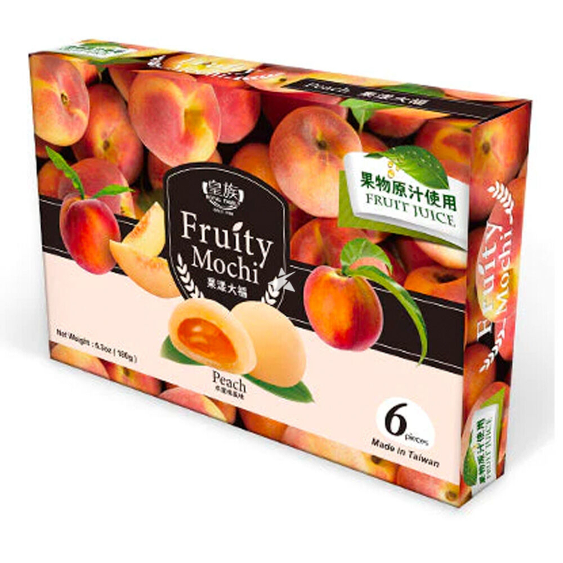 Fruity Mochi Peach Flavor 180grms