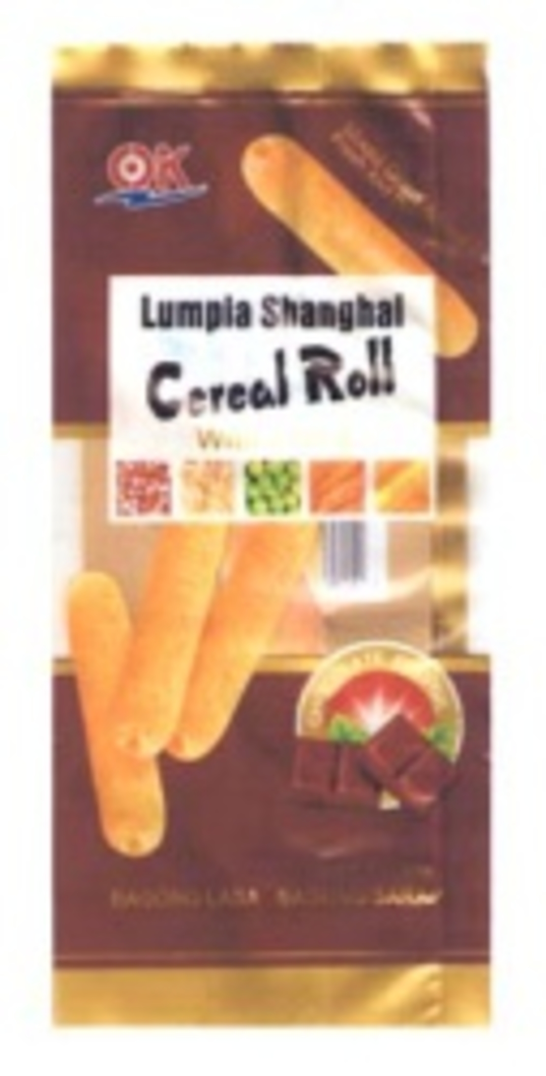 Lumpia Shanghai Cereal Roll Chocolate Flavor 180grms