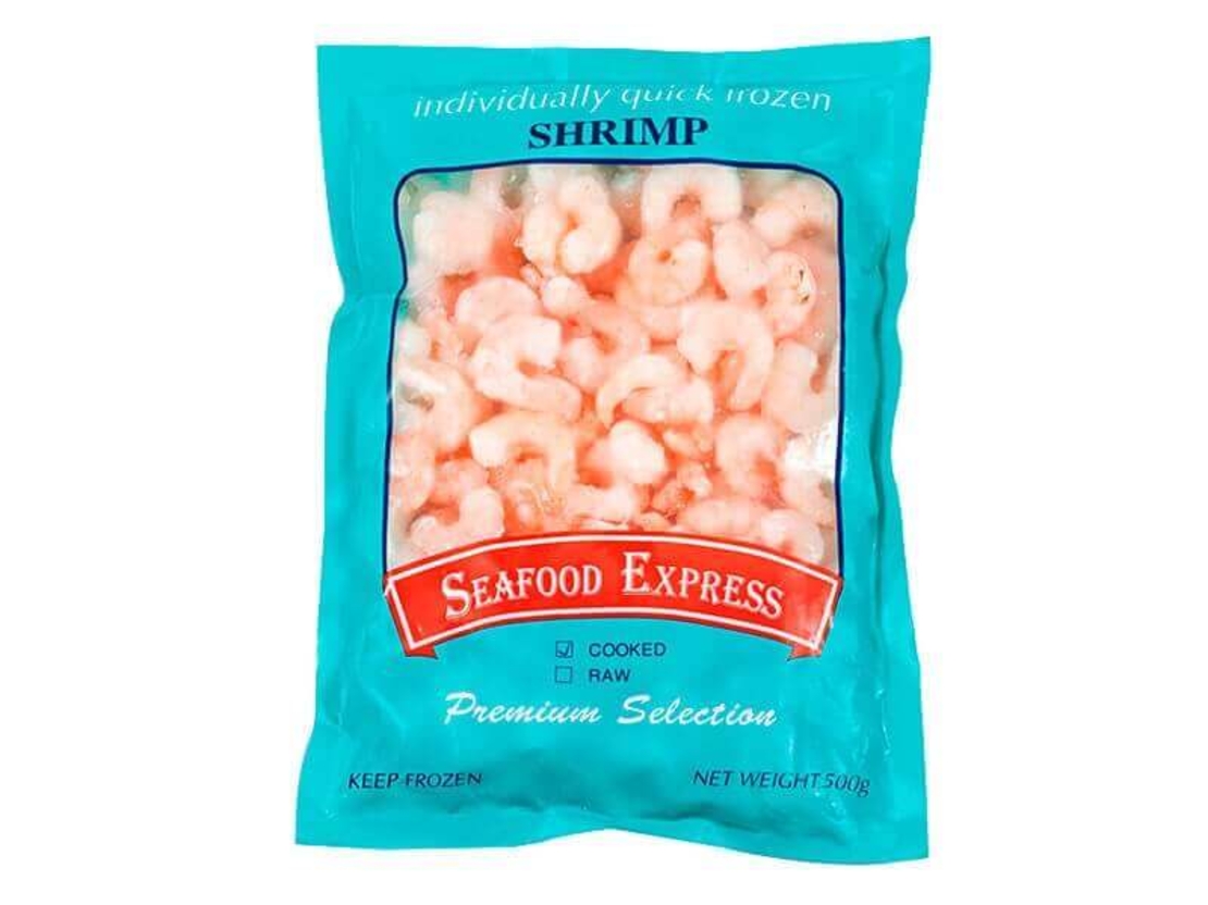 Seafood Express - Small Shrimp Cooked 500g