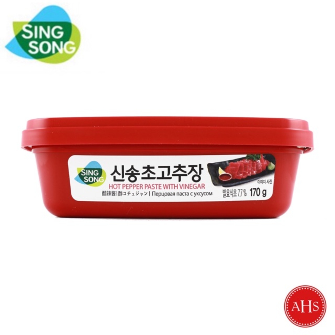 Sing Song - Hot Red Pepper Paste with Vinegar 500g