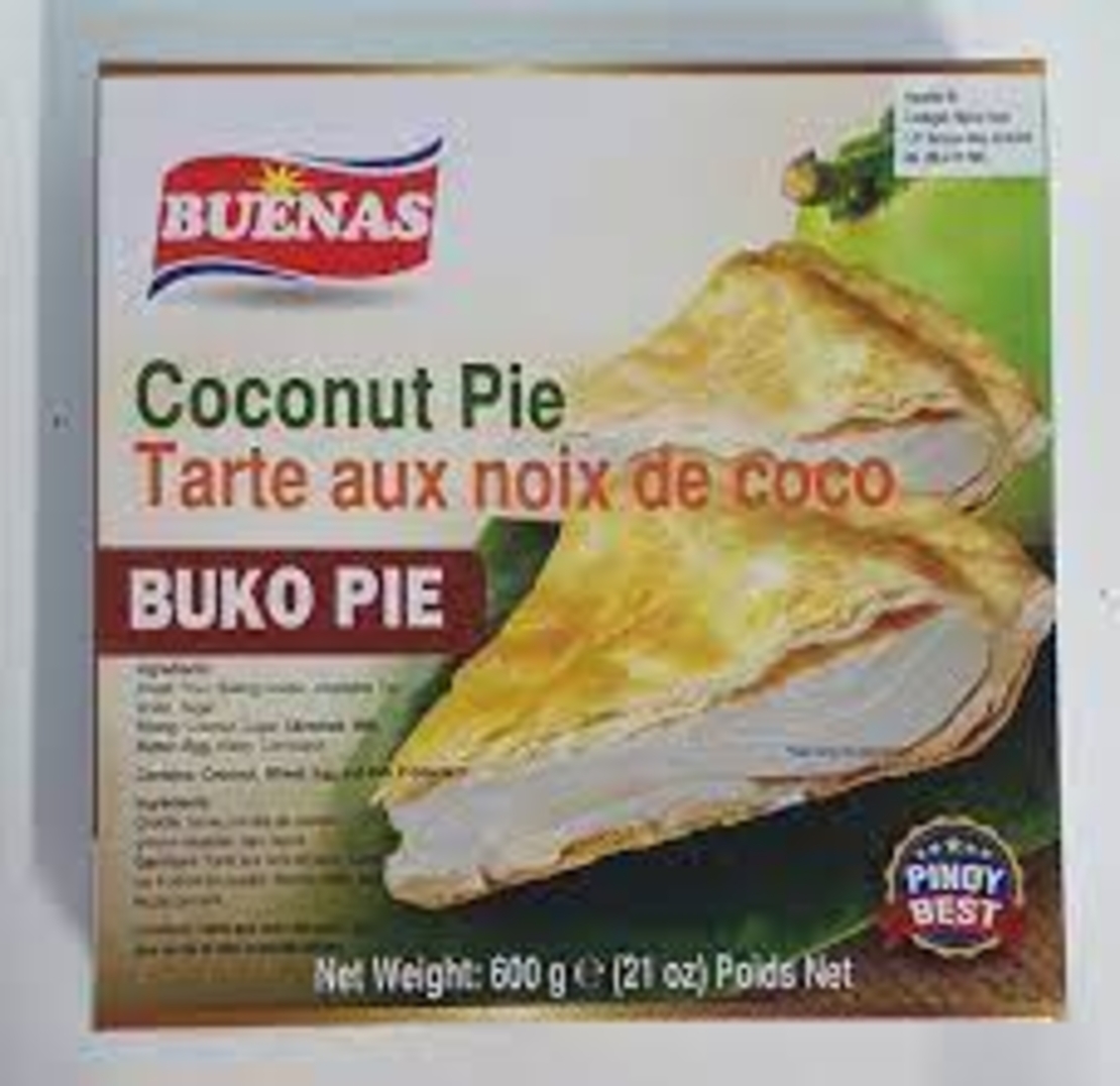 Buenas Coconut Buko Pie 600grms