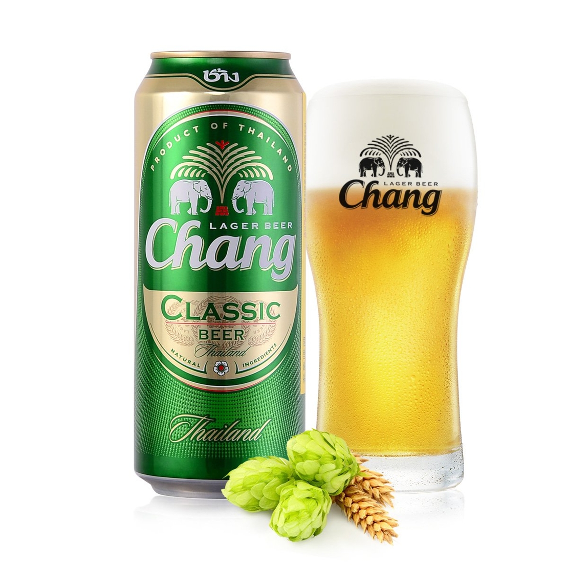 Lager Beer Chang - Classic Beer Thailand 500ml