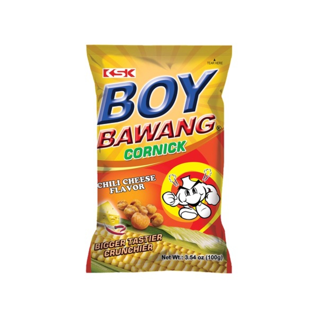 Boy Bawang - Cornick Chili Cheese Flavor 100g