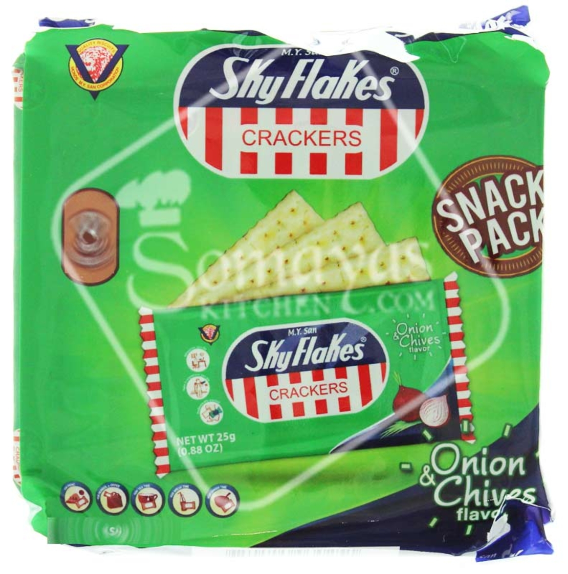 Skyflakes Onion & Chives (10 single packs) 250grms