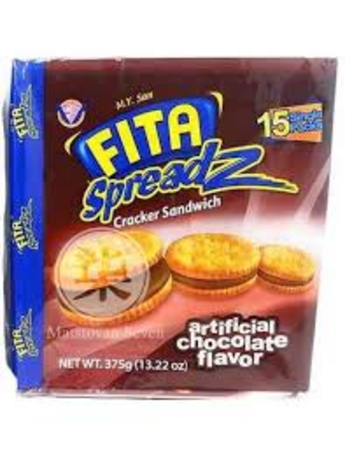 Fita Spreadz Artificial Chocolate Flavor  15 single packs ( 15 single packs )