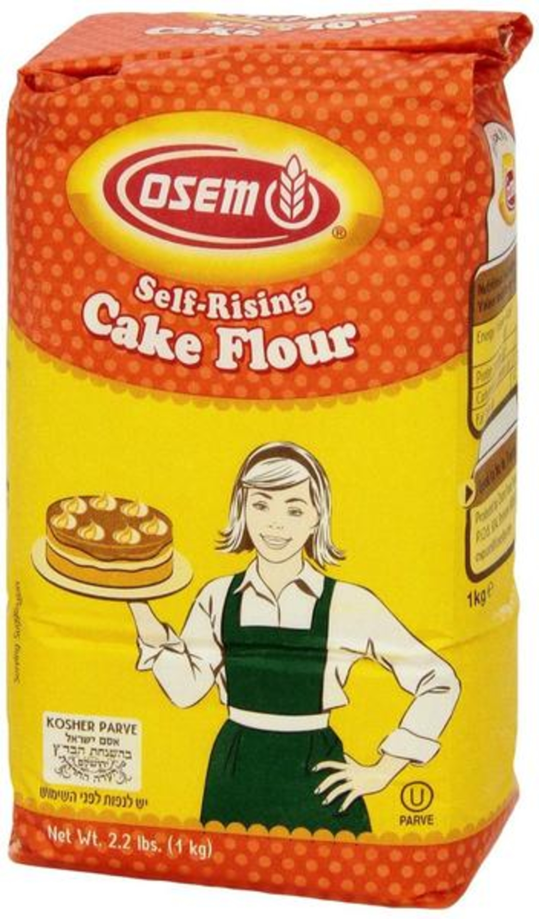 Osem - Self Raising Flour for Cakesand Baking 1kg