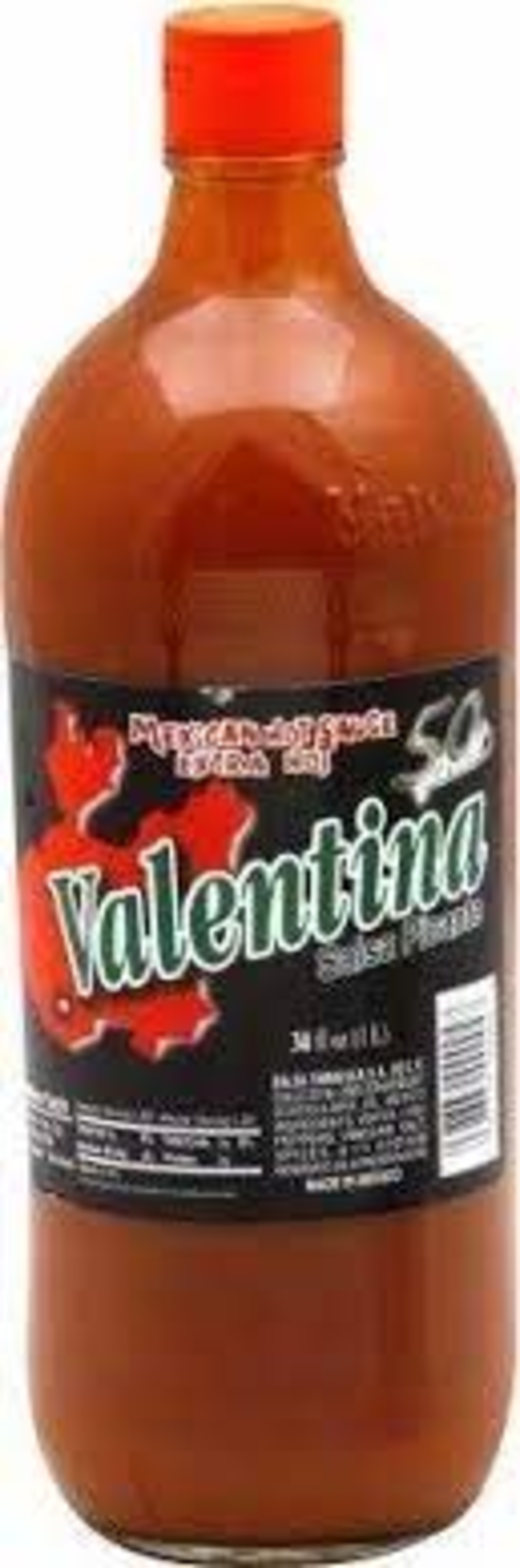 valentina - chilli extra hot sauce 1l