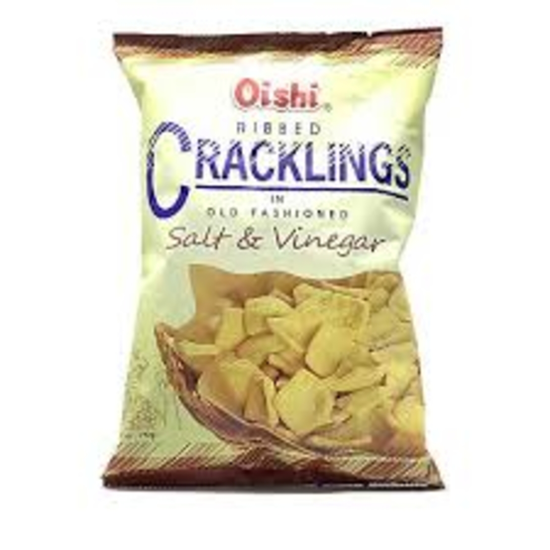Oishi - Cracklings Salt & Vinegar 90g