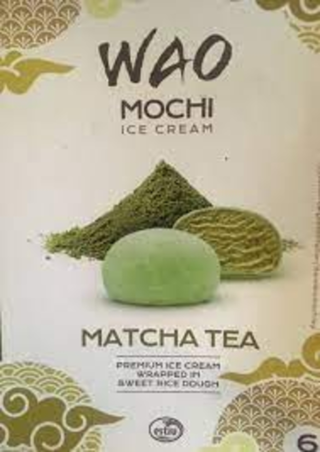 wao mochi ice cream macha