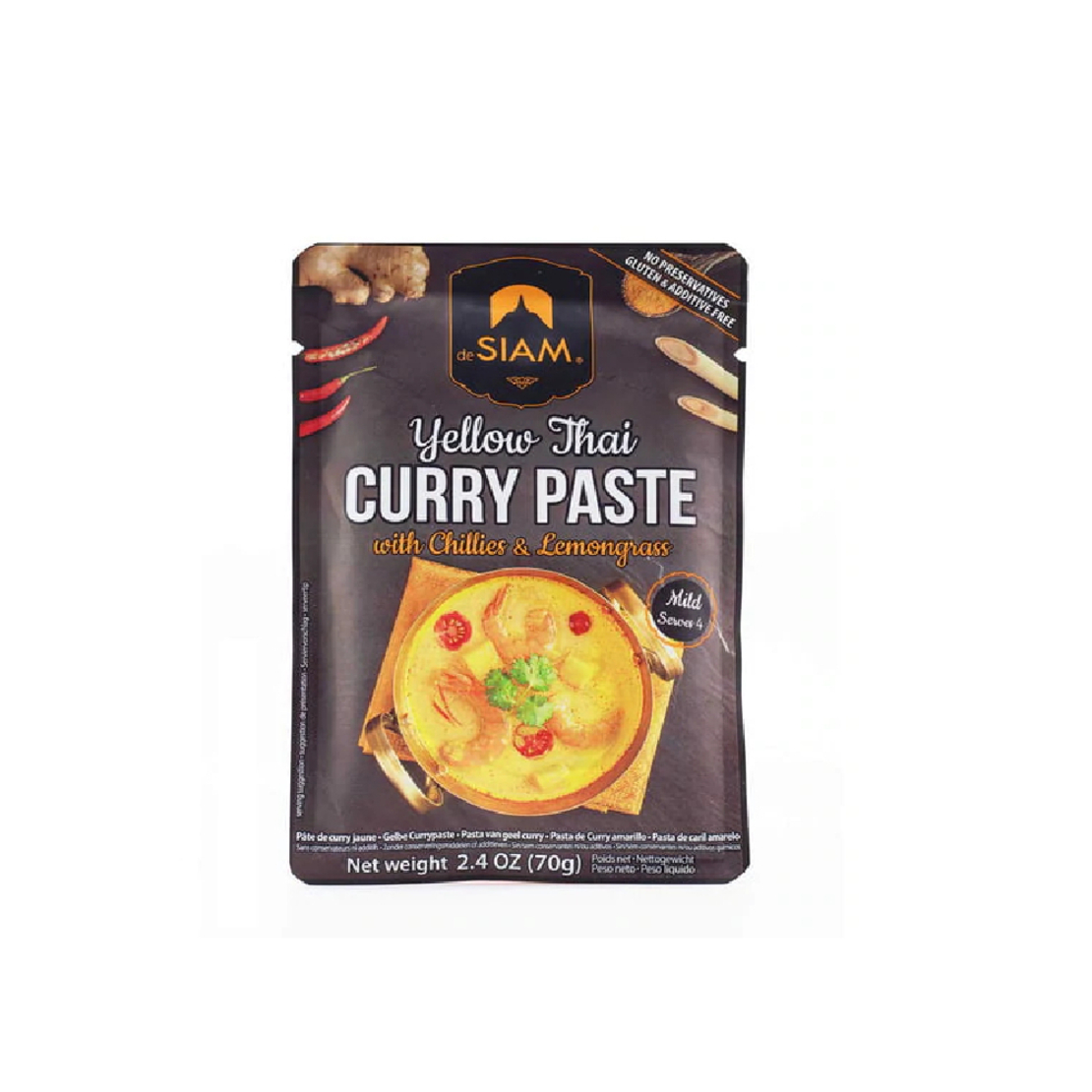 SIAM- thai curry yellow- curry paste 