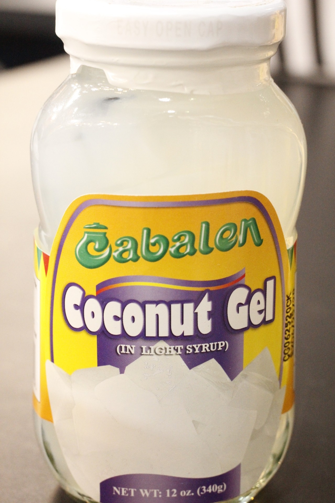 White Nata De Coco - Coconut Gel