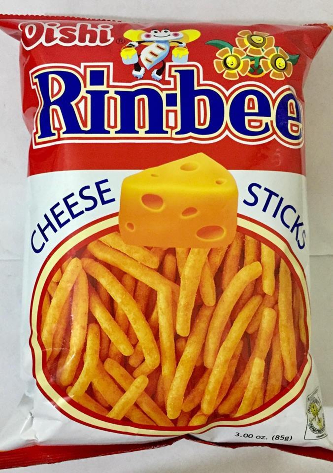 Oishi - Rin-Bee Cheese Sticks 85g