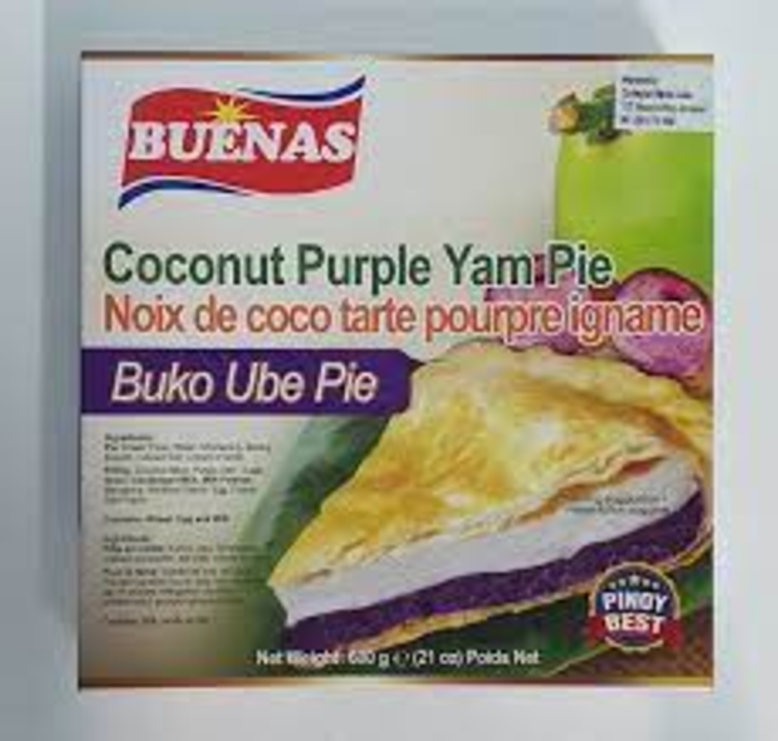 Buenas Buko UBE Pie(purple yam)600grms