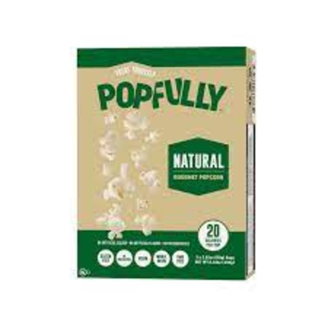 Popfully Natural Gourmet Popcorn 240grms