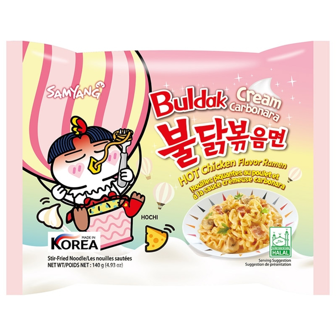 Samyang Cream Carbonara Hot Chicken Flavor 140grms