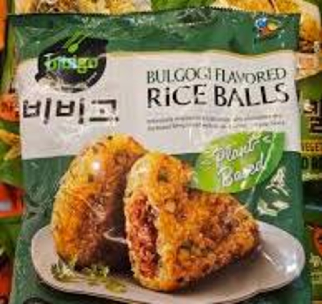 Bibigo Bulgogi Flavored Rice Balls 500grams