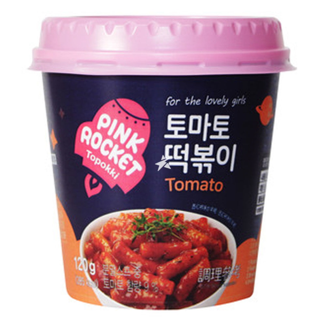Topokki  pink rocket in tomato 120grms