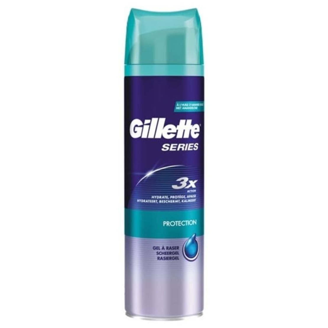Gillette series - Protection gel with Almond Oil 200ml