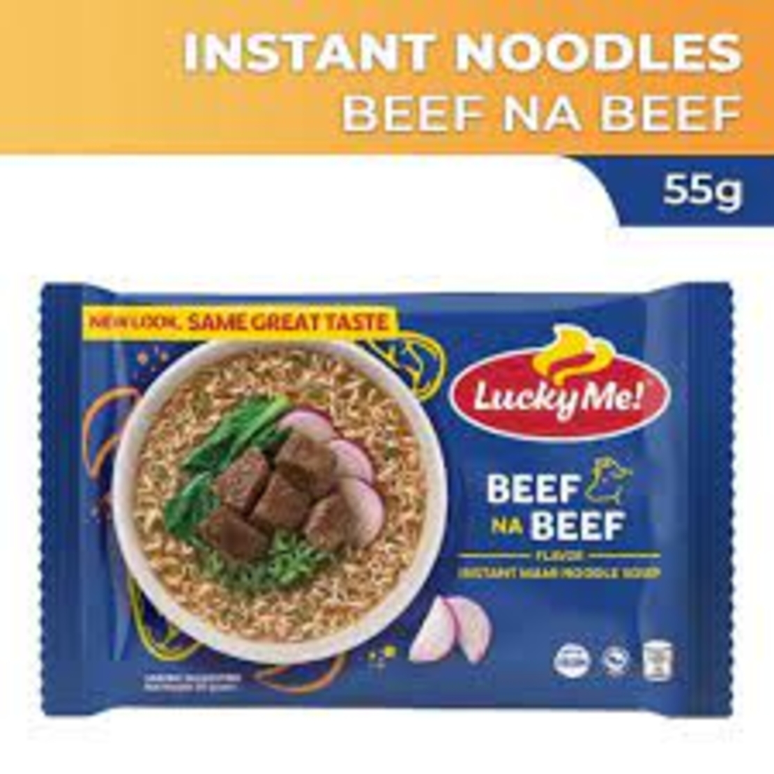 Lucky Me Beef na Beef 55grms