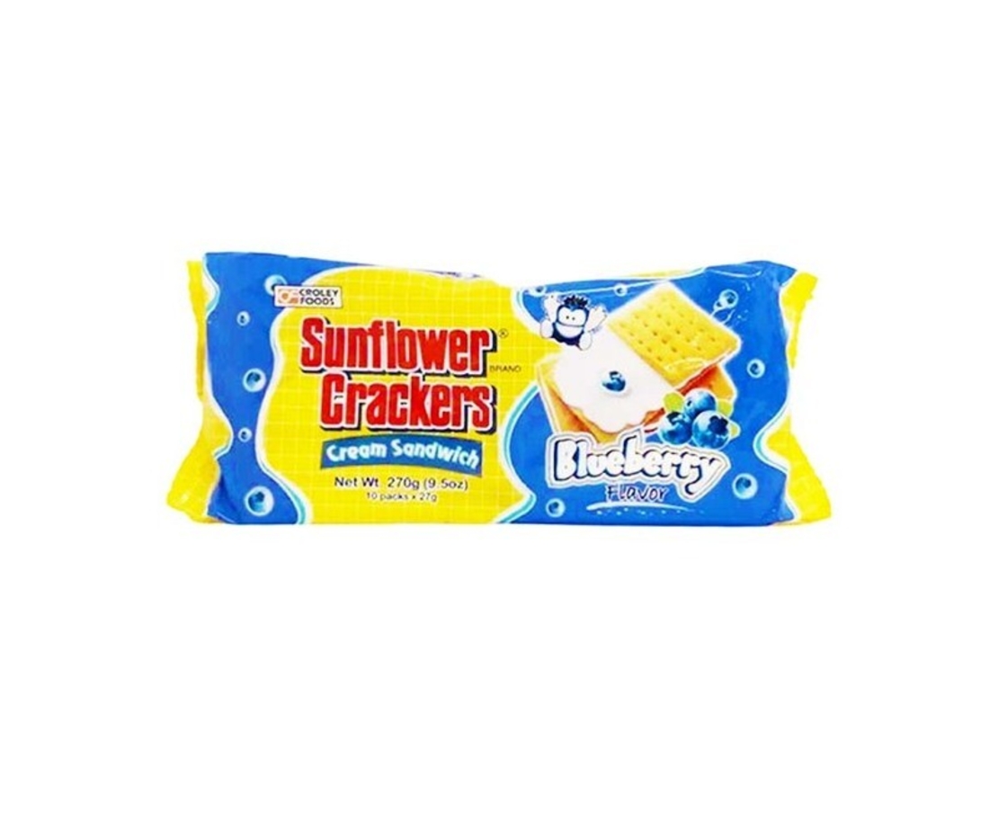 Sunflower Crackers Blueberry Flavor 270grms