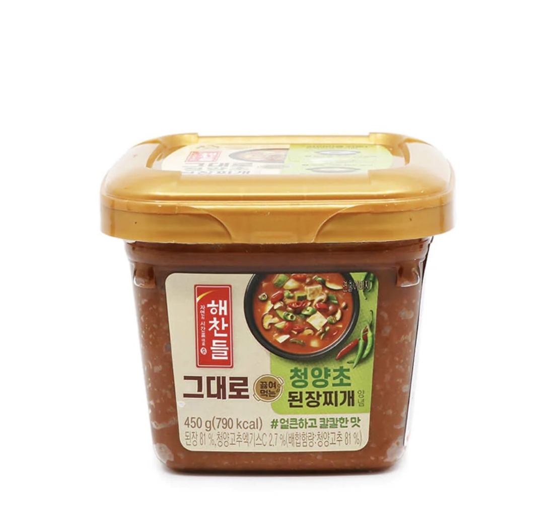 soybean paste for stew - spicy pepper