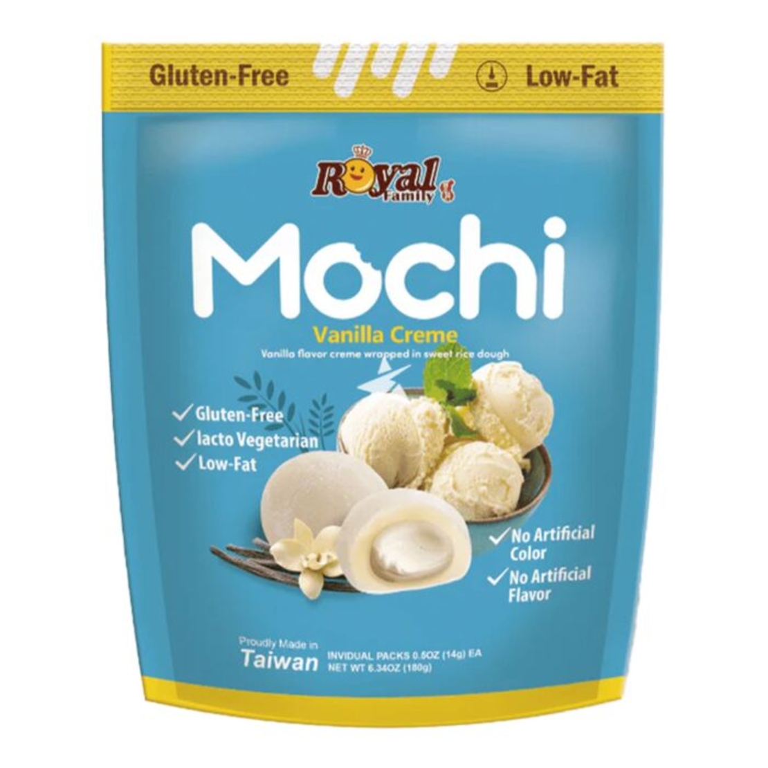 Royal Family  Mochi Vanilla Creme 180grms