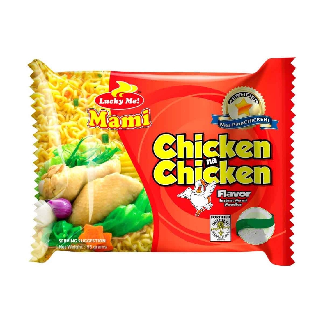 Lucky Me - Chicken na Chicken Flavor Instant Mami Noodles