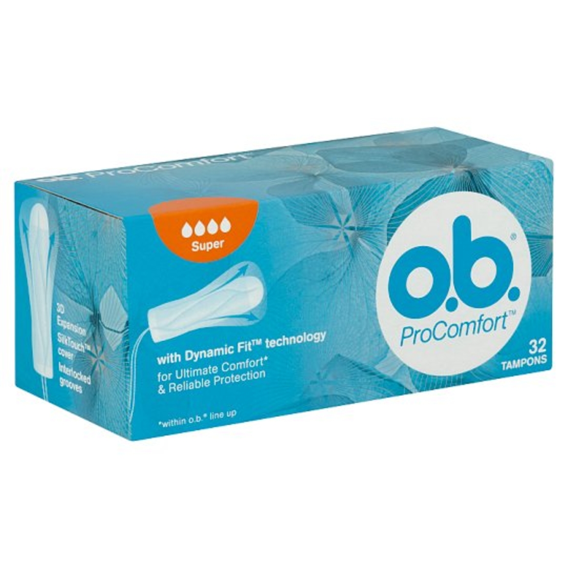 ob ProComfort - 32 tampons super 