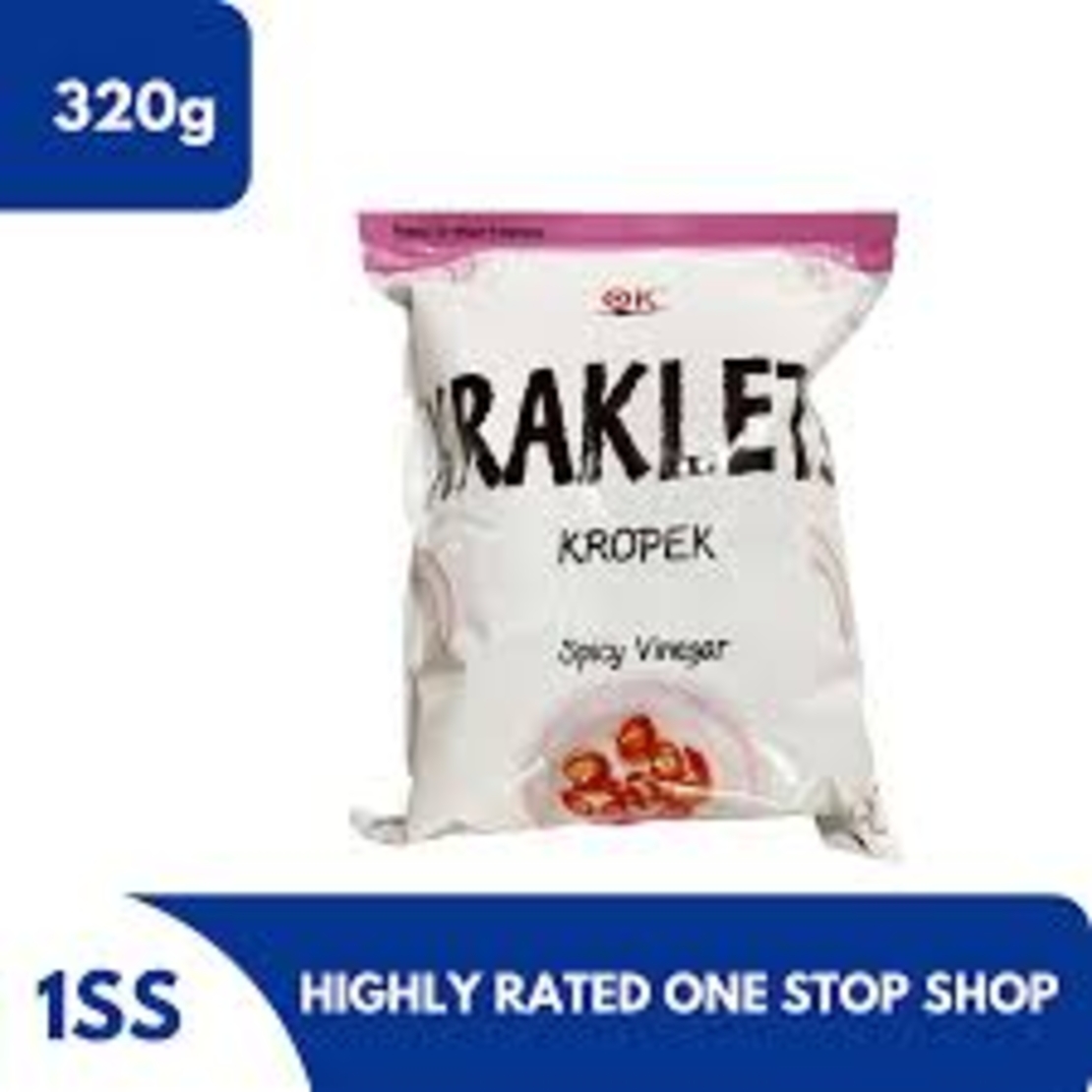 Kraklets Kropek Spicy Vinegar 320grms